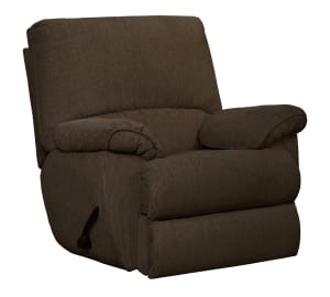 Elliott Glider Recliner in Chocolate Chenille Fabric by Catnapper - 22506-CH