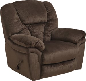 Drew Chaise Rocker Recliner in Java Fabric by Catnapper - 4613-2-J