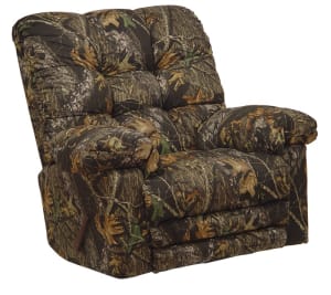 Cloud Nine Infinity Camouflage Chaise Rocker Recliner by Catnapper