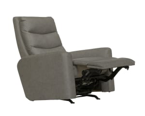 Jet Power Rocker Recliner in Silver Fabric by Catnapper - 62620-2-S