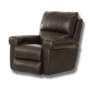 Torretta Power Lay Flat Recliner in Chocolate Leather by Catnapper - 64570-7-CH