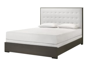Sharpe Queen Bed in Grey/Brown Finish by Crown Mark - CM-B4100-Q