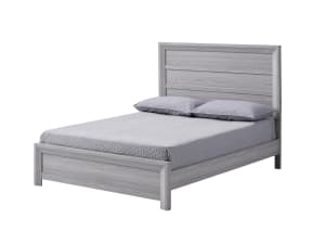 Adelaide Twin Panel Bed in Drift Wood Finish by Crown Mark - CM-B6710-T