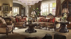Cinnamon Finish 2 Piece Set by Homey Design - HD-39