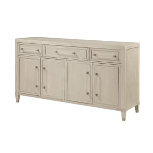 Genoa Storage Buffet Server in Light Oak Finish by Home Elegance - HEL-1312-40