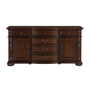 Adelina Traditional Dining Storage Server in Cherry Finish by Home Elegance - HEL-1468-55