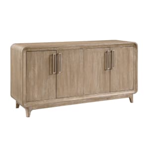 Wilshire Buffet Server in Natural Finish by Home Elegance - HEL-2350-40