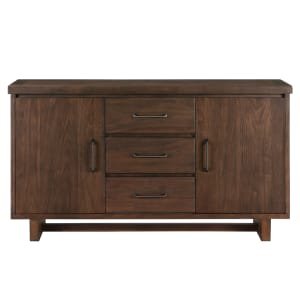 Franco Modern Rustic Storage Server in Walnut Finish by Home Elegance - HEL-5414-40
