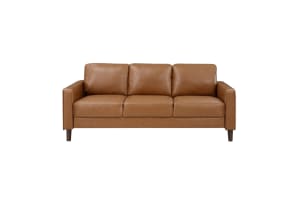 Malcolm Sofa in Brown Fabric by Home Elegance - HEL-9203BRW-3