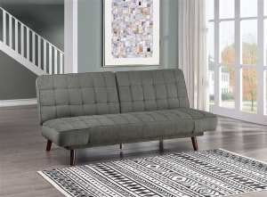 Driggs Sofa Bed in Dark Gray by Home Elegance - HEL-9435RF-3WD