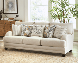 Jonesport Sofa in Wheat Fabric by Jackson Furniture - 1379-03