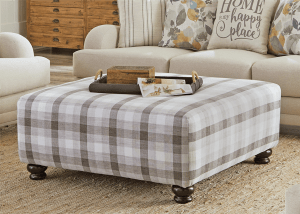 Jonesport Accent Ottoman in Mica Pattern Fabric by Jackson Furniture - 1379-28