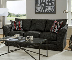 Varner Sofa in Ebony Fabric by Jackson Furniture - 2052-03