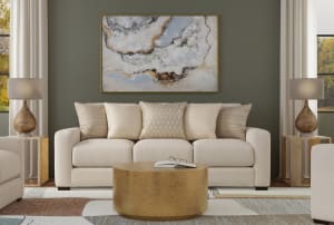 Hyde Park Sofa in Porcelain Fabric by Jackson Furniture - 2301-03-P