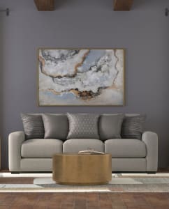 Hyde Park Sofa in Stone Fabric by Jackson Furniture - 2301-03-S