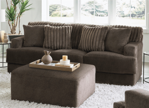 Eagan Sofa in Chocolate Fabric by Jackson Furniture - 2303-03-CH