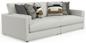 Trevor 2 Piece Sofa in Chalk Fabric by Jackson Furniture - 2405-S-CH