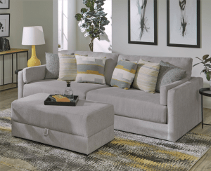 Trevor 2 Piece Sofa in Nickel Fabric by Jackson Furniture - 2405-S-N