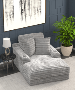 Comfrey Chaise in Moonstruck Fabric by Jackson Furniture - 3045-09-M