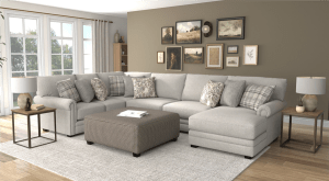 Livingston BUY YOUR OWN SECTIONAL in Linen Fabric by Jackson Furniture - 3345-BYO