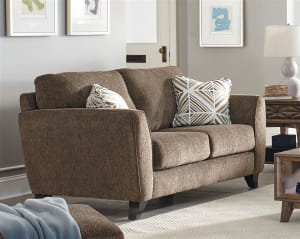 Alyssa Loveseat in Latte Fabric by Jackson Furniture - 4215-02-L