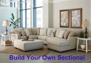 Middleton Build Your Own Sectional in Cement Fabric by Jackson Furniture - 4478-BYO