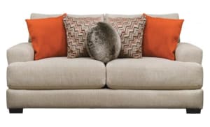 Ava Loveseat in Cashew Fabric by Jackson Furniture - 4498-02-C