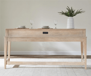 Brentwood Console Bar Table in Sandstone Finish by Liberty Furniture - 789-OT7637