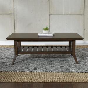 Ventura Blvd Cocktail Table in Bronze Spice Finish by Liberty Furniture - 796-OT1010