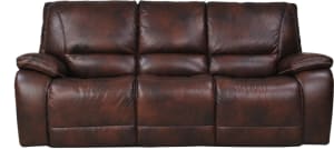 Vail Power Dual Reclining Sofa with Power Headrests and USB Port in Burnt Sienna Leather by Parker House - MVAI-832PH-BUR