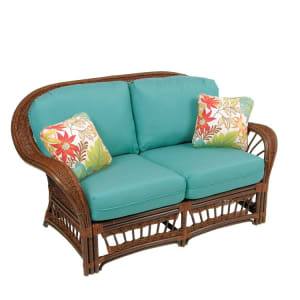 Bali Outdoor Loveseat by Palm Springs Rattan - P4402