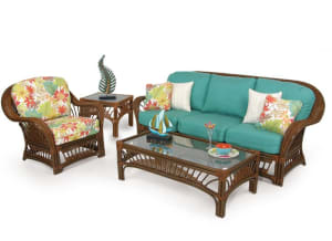 Bali 2 Piece Outdoor Sofa Set by Palm Springs Rattan - P4403-S