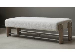 Accents Ottoman in Grey Finish by Pulaski - PUL-P301562