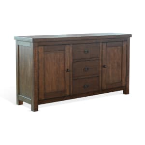 Homestead Buffet in Dark Brown Finish by Sunny Designs - SD-2428TL-B