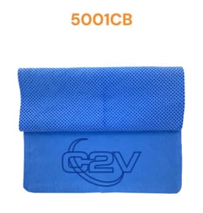 C2V Evaporative Cooling Towel, Blue, X-Scorch, 5001CB
