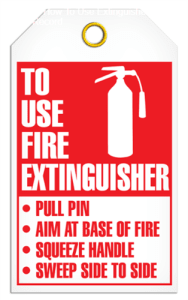 Incom Fire Extinguisher & Inspection Tags, No Grommets, 25/pkg, TG8023PT