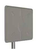 PA58-24, 24dBi, 5.15-5.85GHz Flat Panel Antenna with Heavy Duty Mast Mounting Hardware, antennas, 5GHz,5GHz Tri-Band Flat Panel Directional antenna