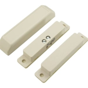 GRI 100-TCWG-W 100 Series Miniature Surface Mount Switch Set, Wide Gap, Molded Cover, 10W, 160VDC, 0.40 Amp, Closed Loop, N/O, and 3M Adhesive Tape, White