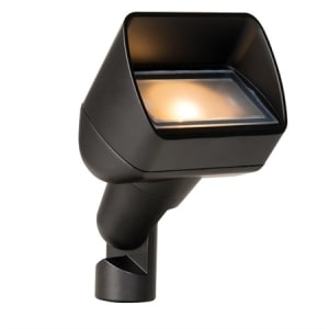 FX Luminaire PB-ZD-3LED-FB Designer Collection LED Up Light, Zone / Dim with Luxor, 4.0W / 4.4VA, Warm, Black