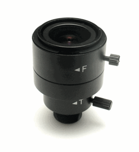 4.0-9mm, F1.6 M12 Mount, Fixed Iris CCTV Lens