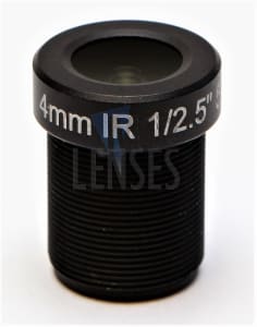 4.0mm, F2.0, 5MP M12 Mount CCTV Lens