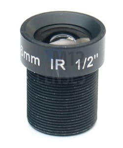 6.0mm F2.0 Mega Pixel CCTV Board Lens