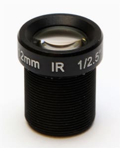 12.0mm F2.0 5MP M12 Mount CCTV Lens
