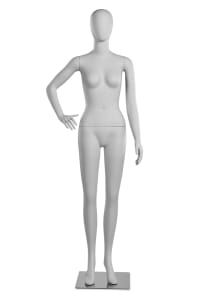 Female Egghead Full-Body Mannequin | PM Collection