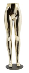 Gold Chrome Brazilian Leg Form