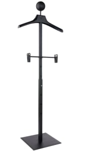 Matte Black Women's Countertop Customer With Hanger