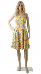 Unbreakable Female Mannequin in Tan with Facial Features