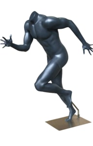 headless running male sports mannequin mannequins express