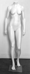 High End Toned Headless Female Mannequin - Walking Pose - 6 Colors