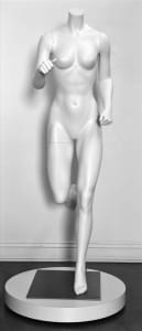 High End Headless Running Female Mannequin - 6 Colors